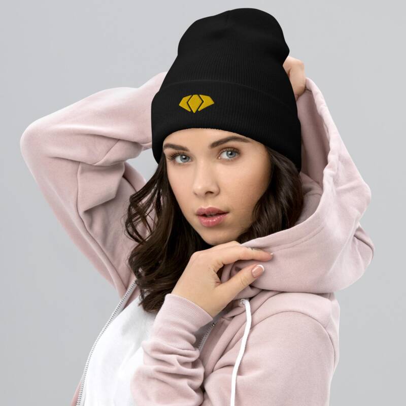 Gem Cuffed Beanie - Image 3